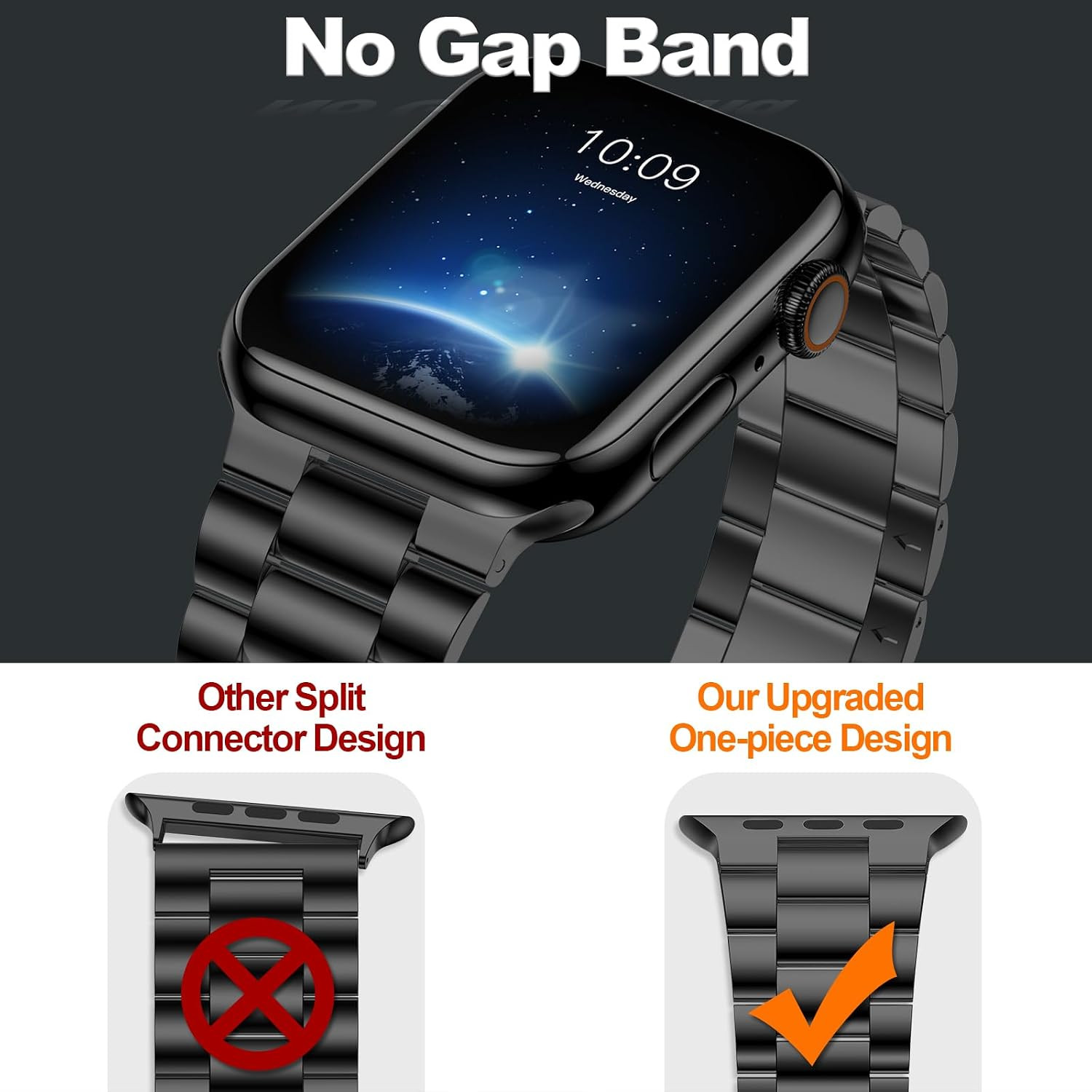 Lightweight Stainless Steel Band Designed for Apple Watch Ultra 3 & Ultra 2, Ser