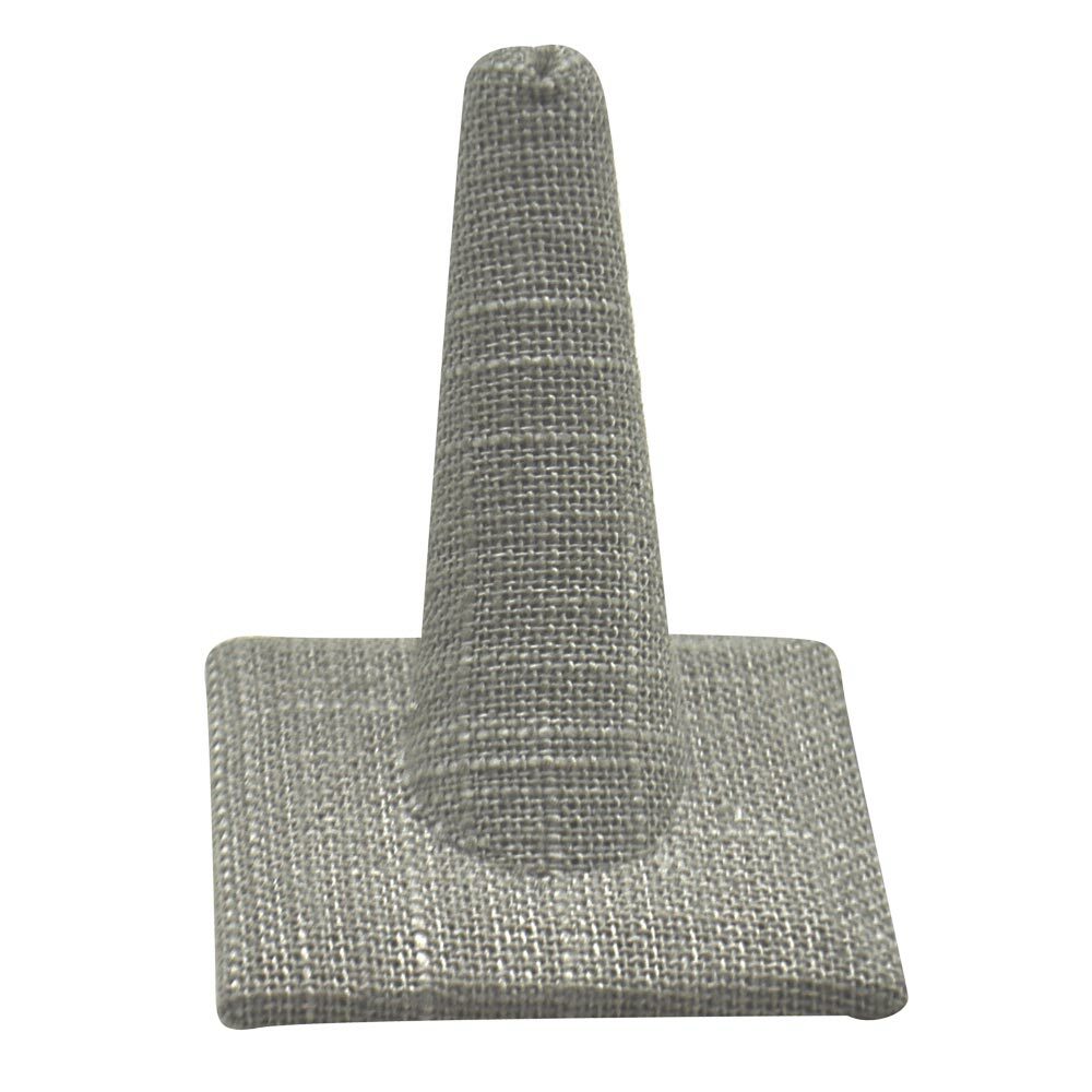 Grey Finger Ring Display Stand Jewelry Ring Display Countertop Display Showcase