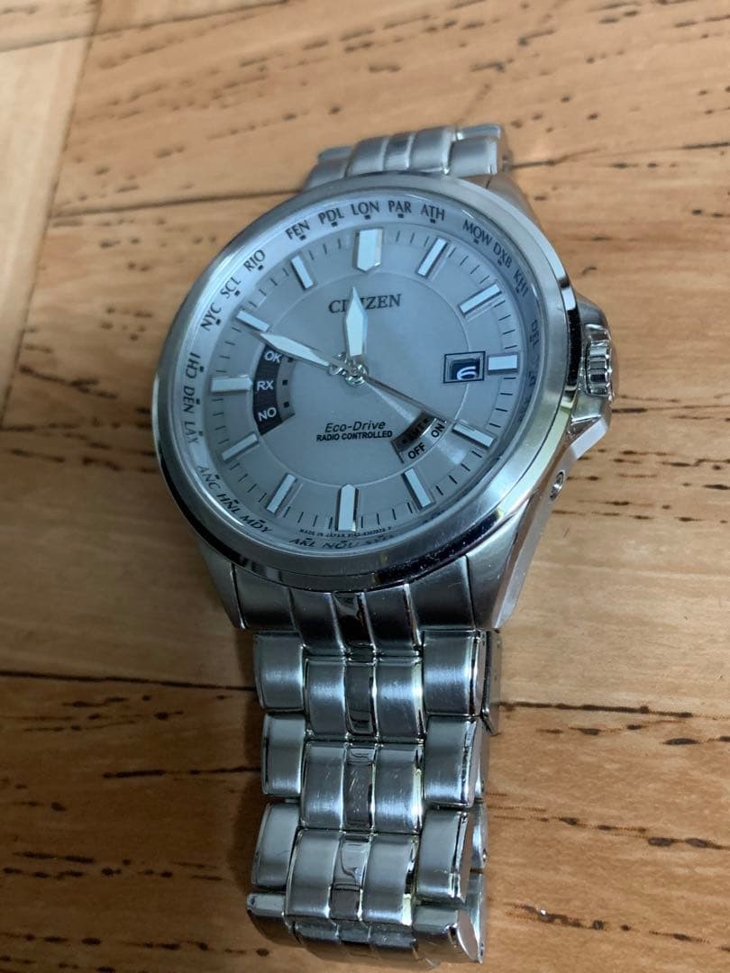 Citizen JH145-S073545 Solar Radio Controlled Watch wrist 16.7cm/6.6in