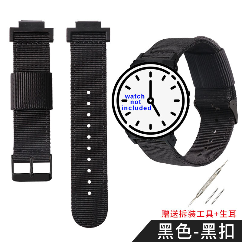 Sport Weave Nylon Fabric Strap for GWX-5600 GLS-8900 DW6900 G5600 GA110 Bracelet