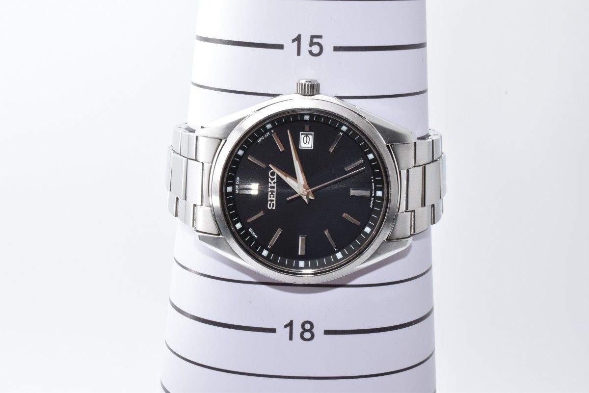 SEIKO Selection SBTM317 7B72-0AC0 Radio Solar Used Watch