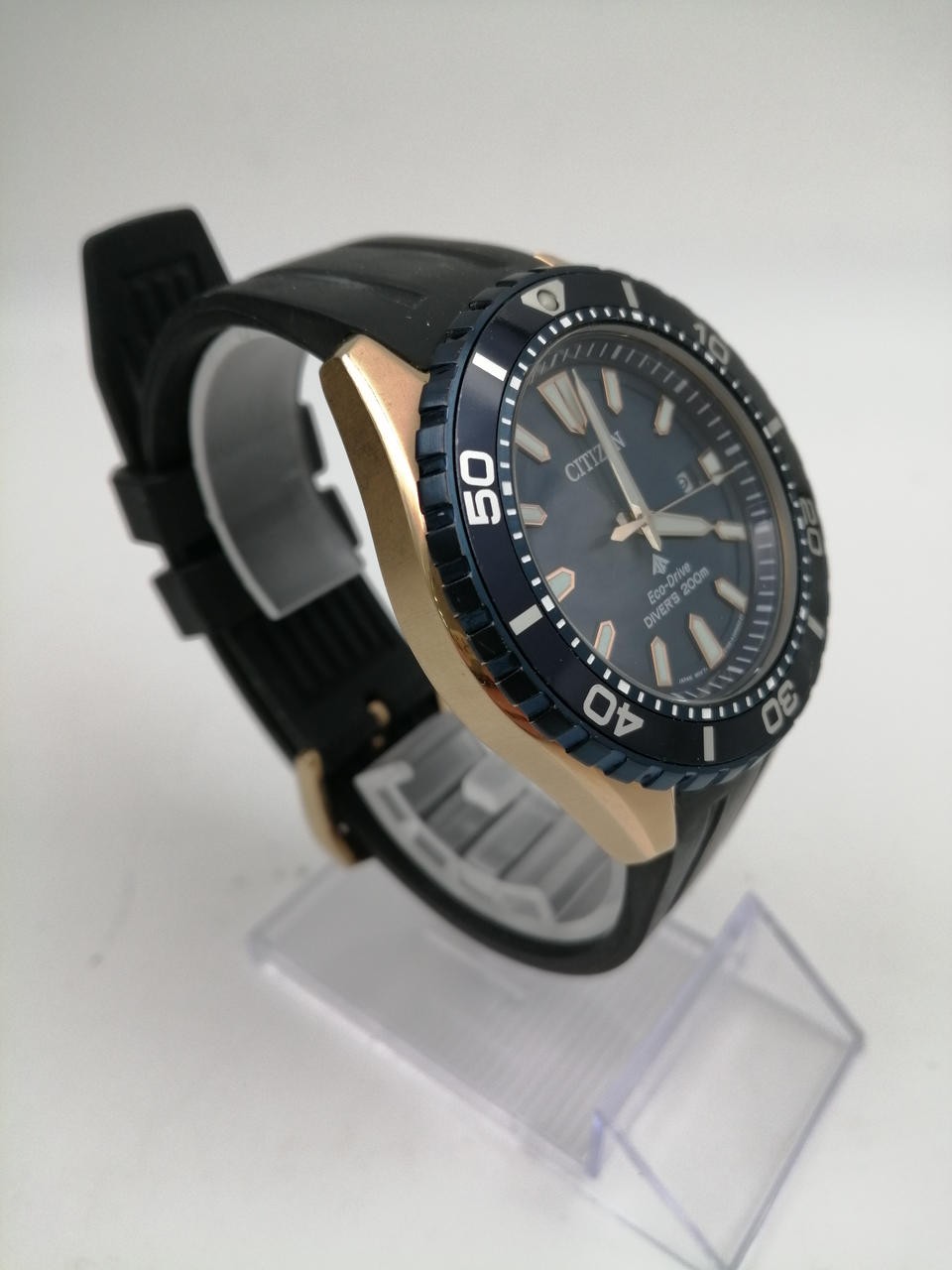 CITIZEN E168-003FR08 Eco-Drive Diver Solar Men’s Watch Used Excellent Japan
