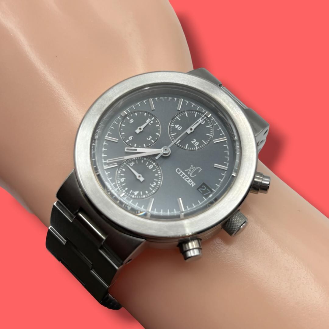 Excellent condition, fully functional Citizen Cross Sea men’s chronograph wa