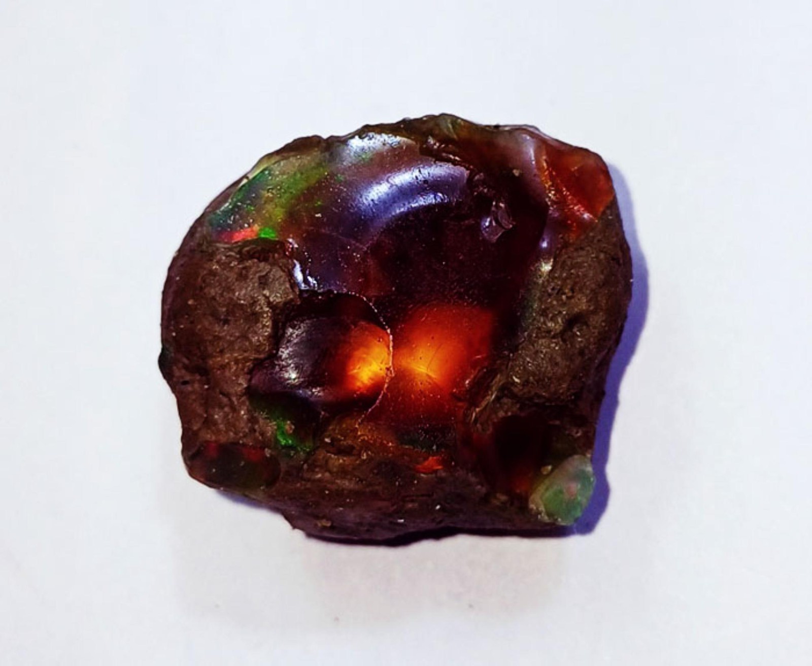 100% Natural Ethiopia Opal Rough Certified Loose Gemstone 72.70+ Ct ~ Free Gift