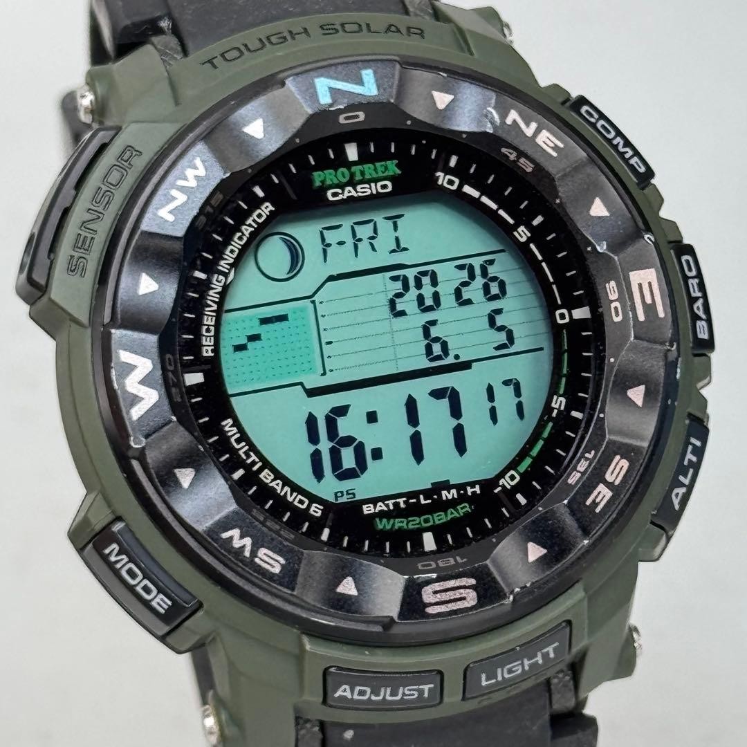 CASIO PROTREK PRW 2500B Radio Solar