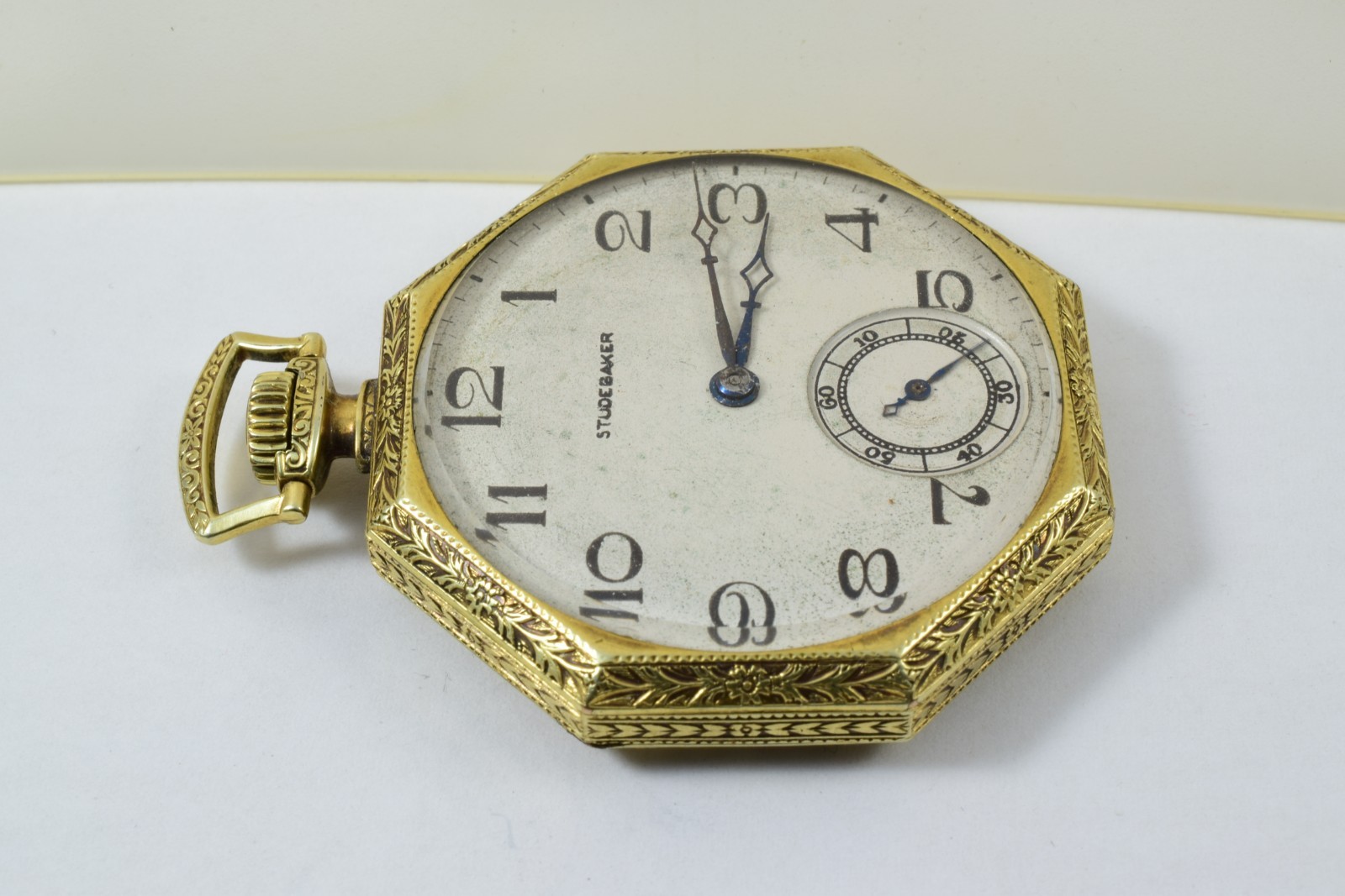 1924 South Bend 12s 14Gold-Filled 21j Studebaker Model 1 Pocket Watch