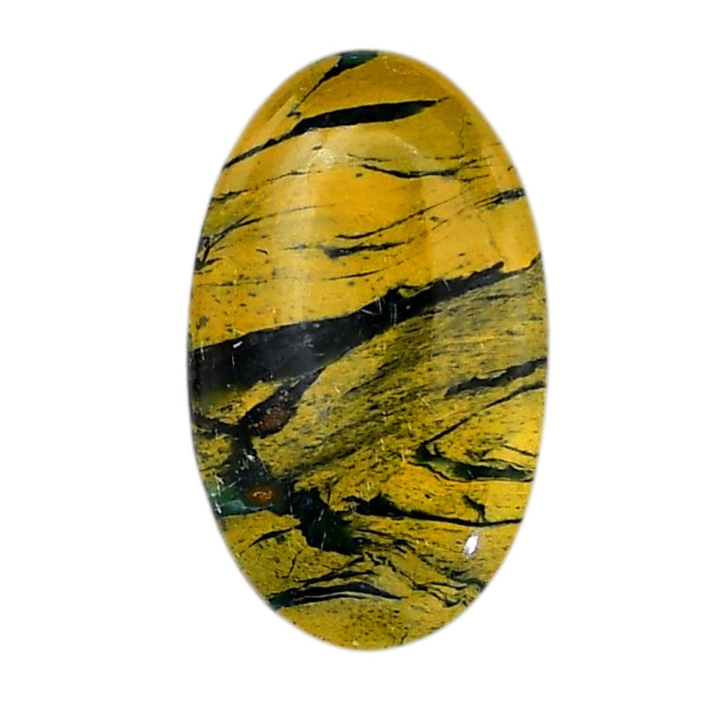 Natural Mariposite 19.6×32.45×5.8 mm Oval Shape Polished Gemstone LS109-06179