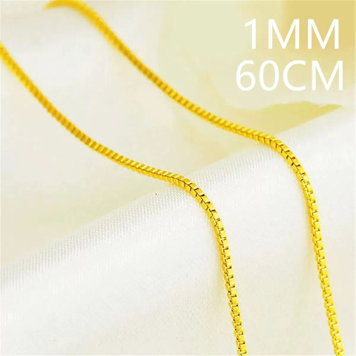925 Sterling Silver Necklace 16/18/20/22/24 inches fine 1.5MM Box chain