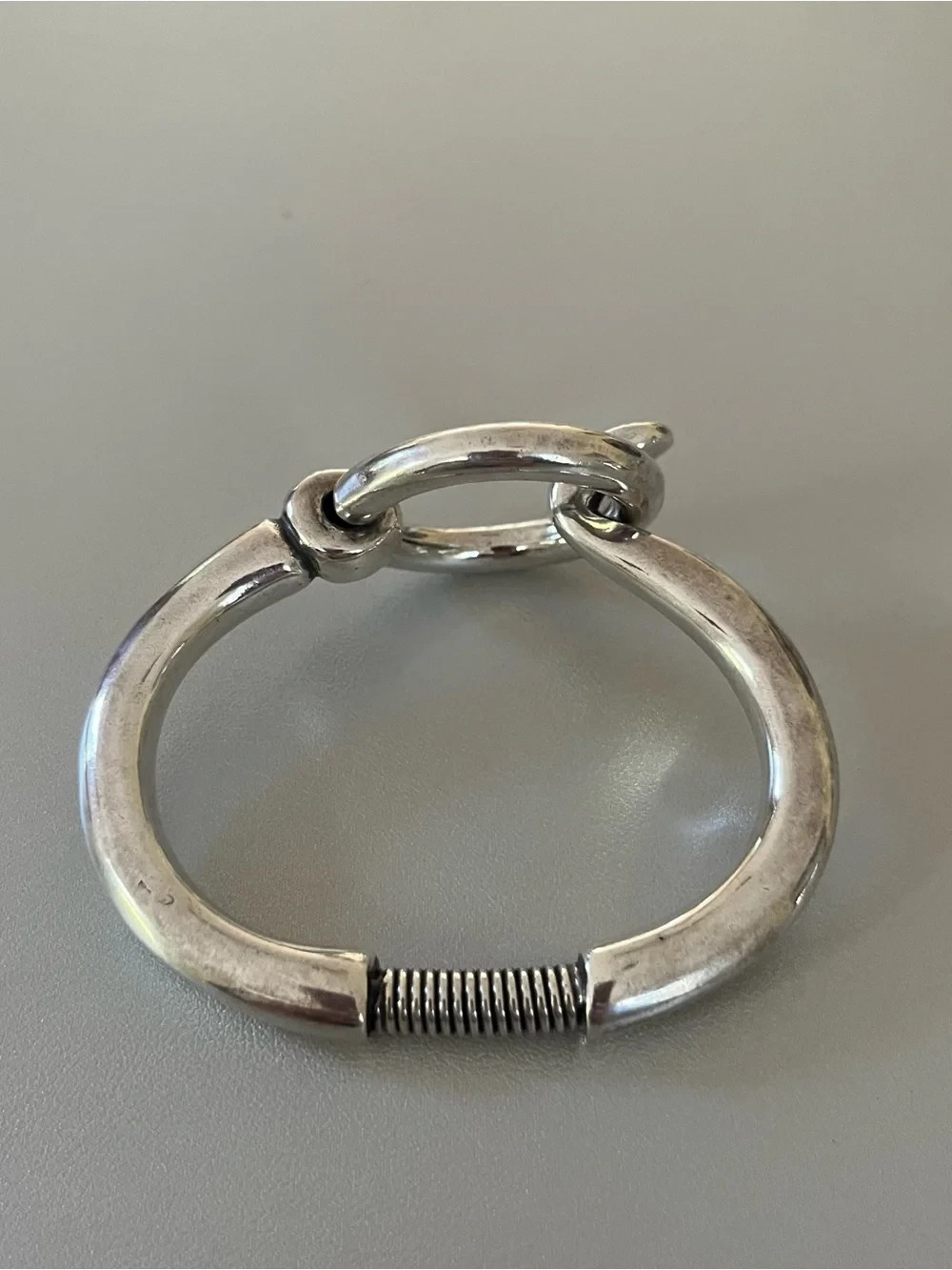 UNOde50 “Hooked On A Feeling” Silver Plated Bangle Bracelet, rare