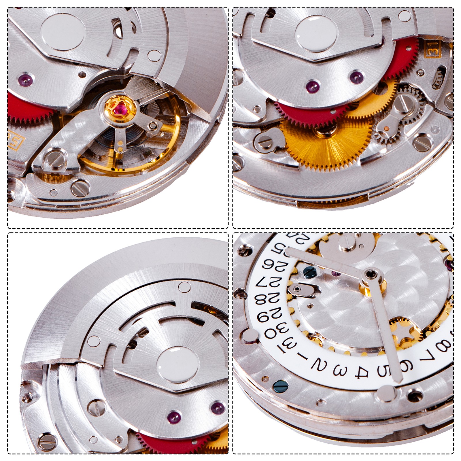 1PC NEW Automatic Mechanical Movement Small Disc Fit Sub Series Top VS-3135