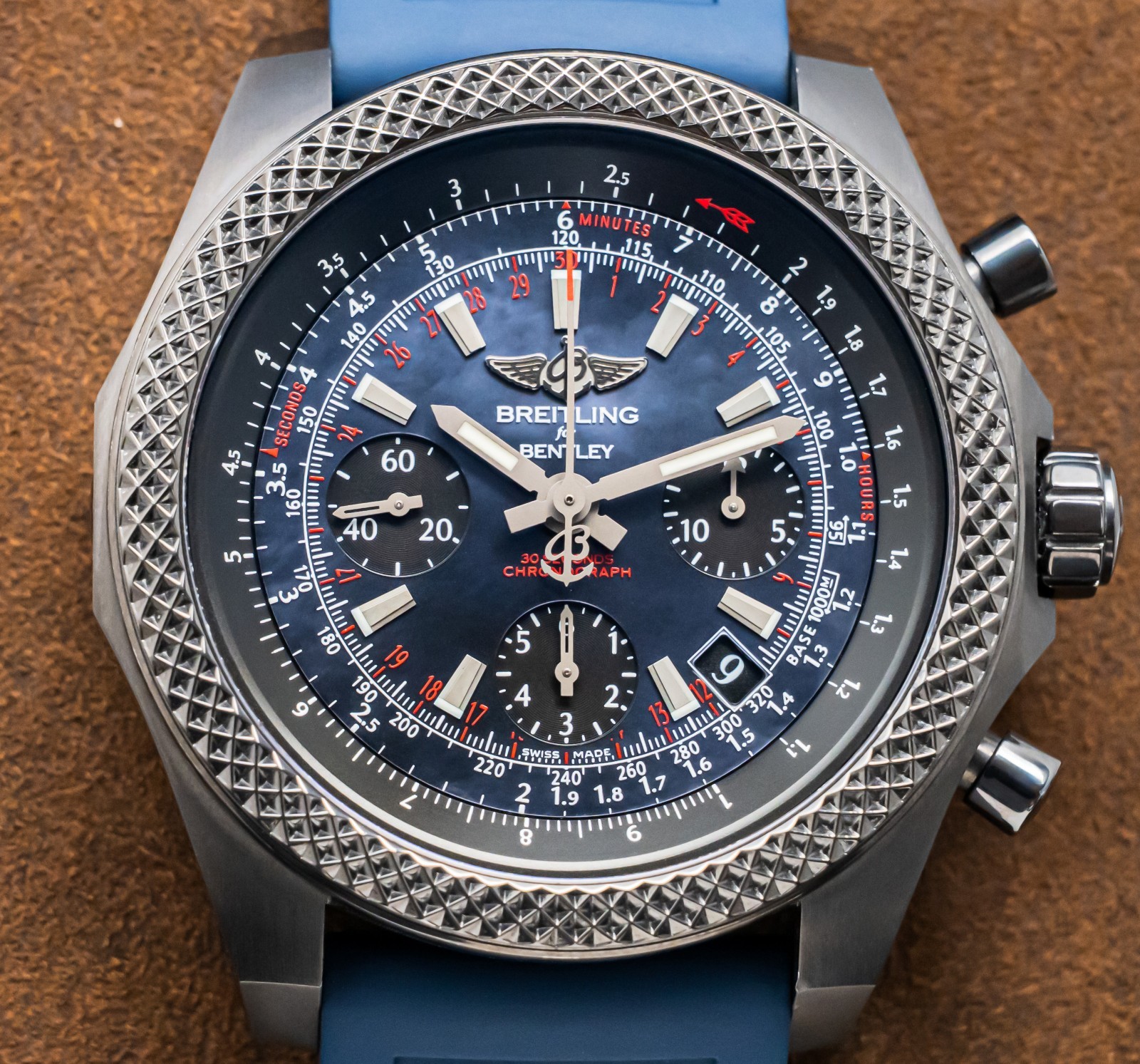 Breitling Bentley B06 S Midnight Limited Edition Blue MOP Dial 44mm MB0612