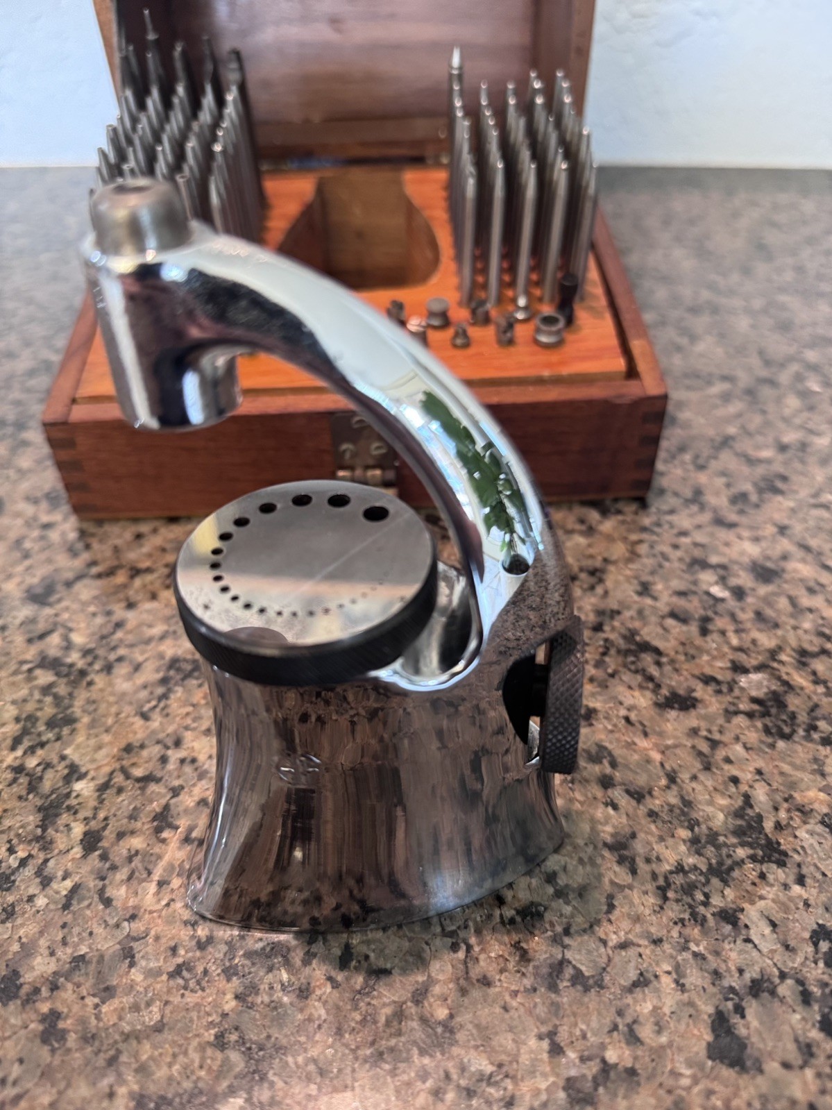 Vintage G & F Watch Staking Tool Set (G & F Manufacturing) incomplete set USA