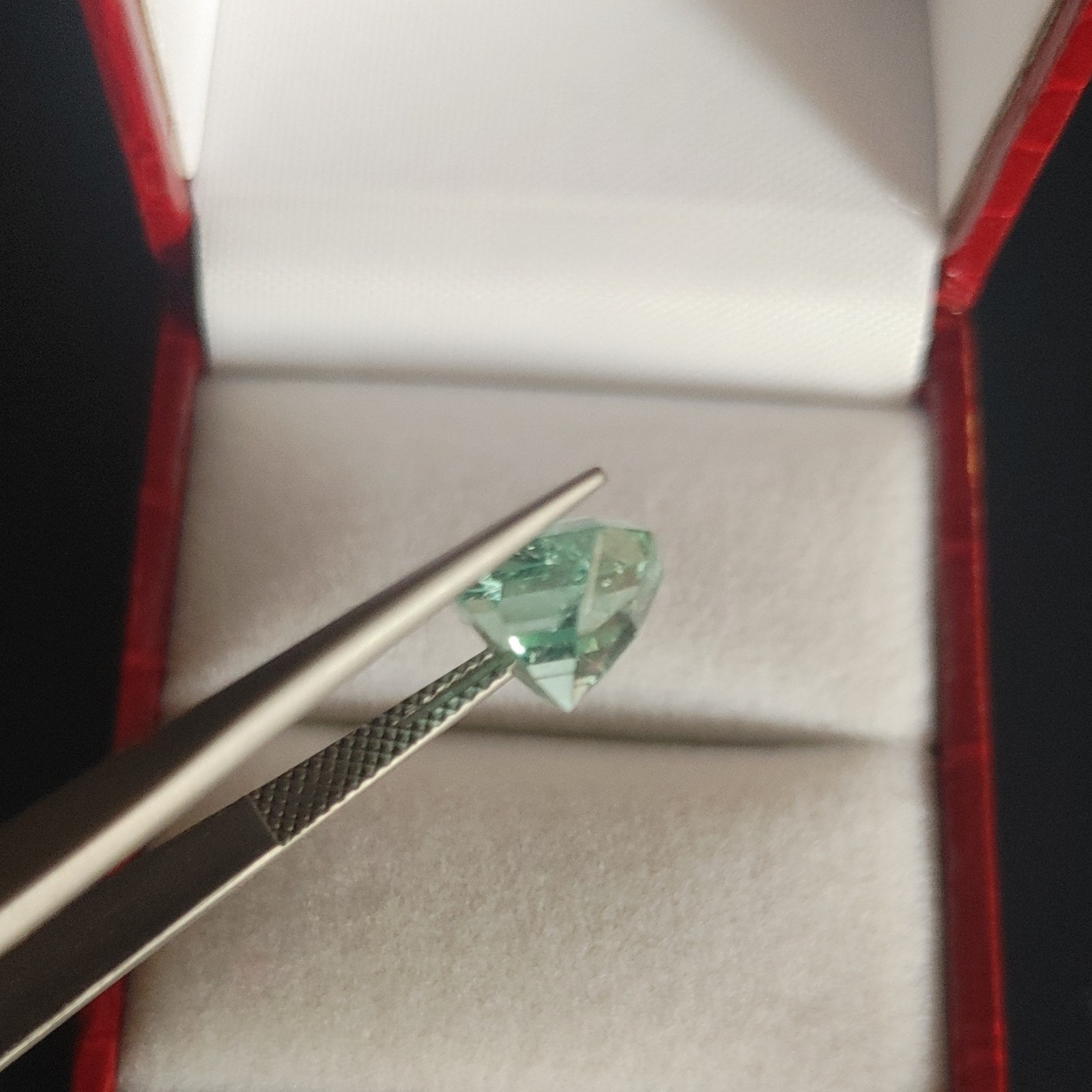 Columbian Emerald, Old Stock 3.65 Carats, Eye-Clean!