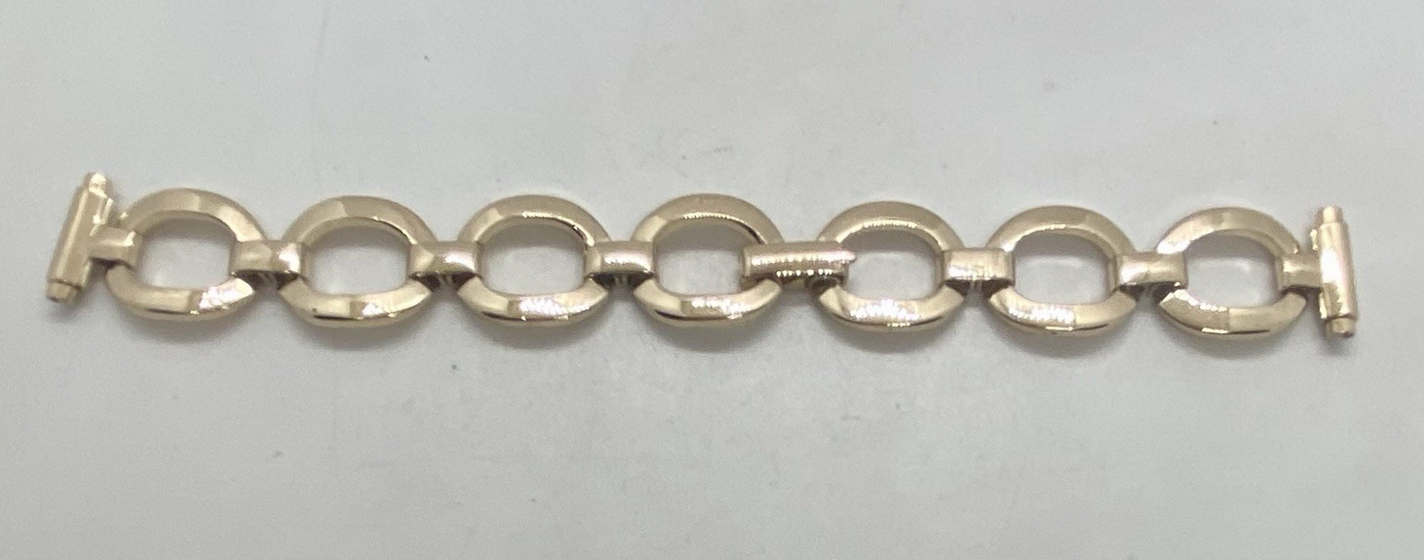 VTG ULTRA-TWIST Gold Fancy Link Fashion Watch Band 11-15mm Lug Spring Bars MCM