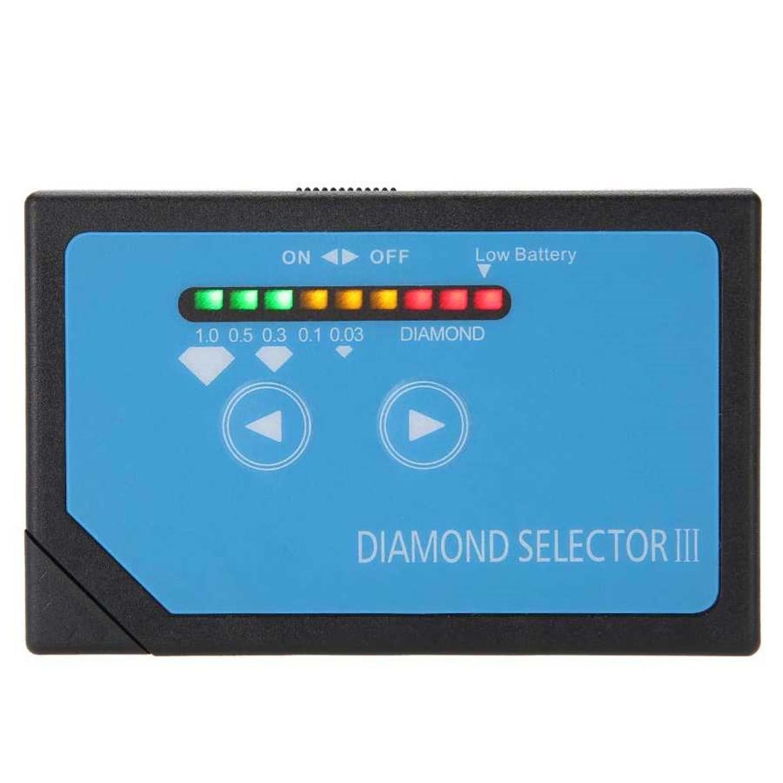 Portable Diamond Gem Tester Selector III w/ Case Gemstone Platform Jeweler Tool