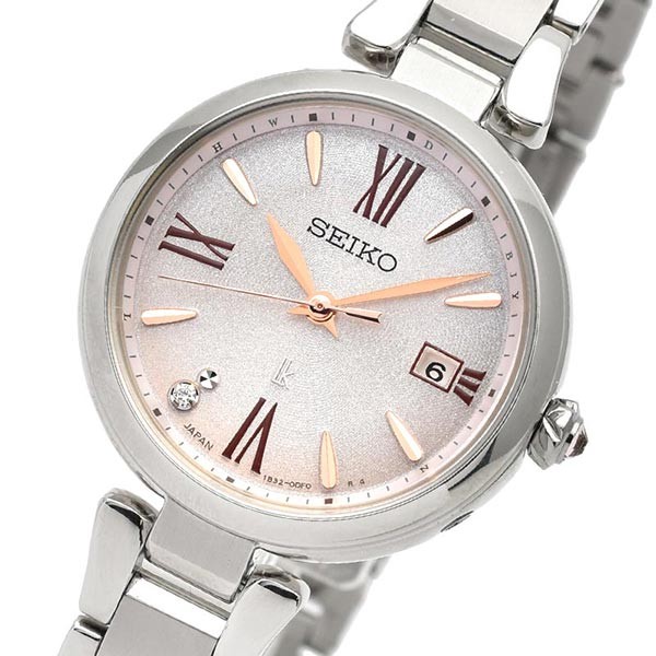 【SEIKO】LUKIA Grow SSQW081 Solar Radio Titanium Ladies Watch JDM from JAPAN gift