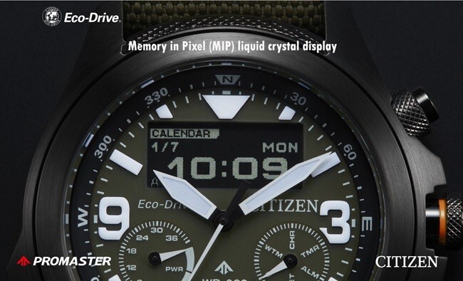CITIZEN JV1006-51L, Eco Drive Land , Promaster, Zafiro,20 Bar