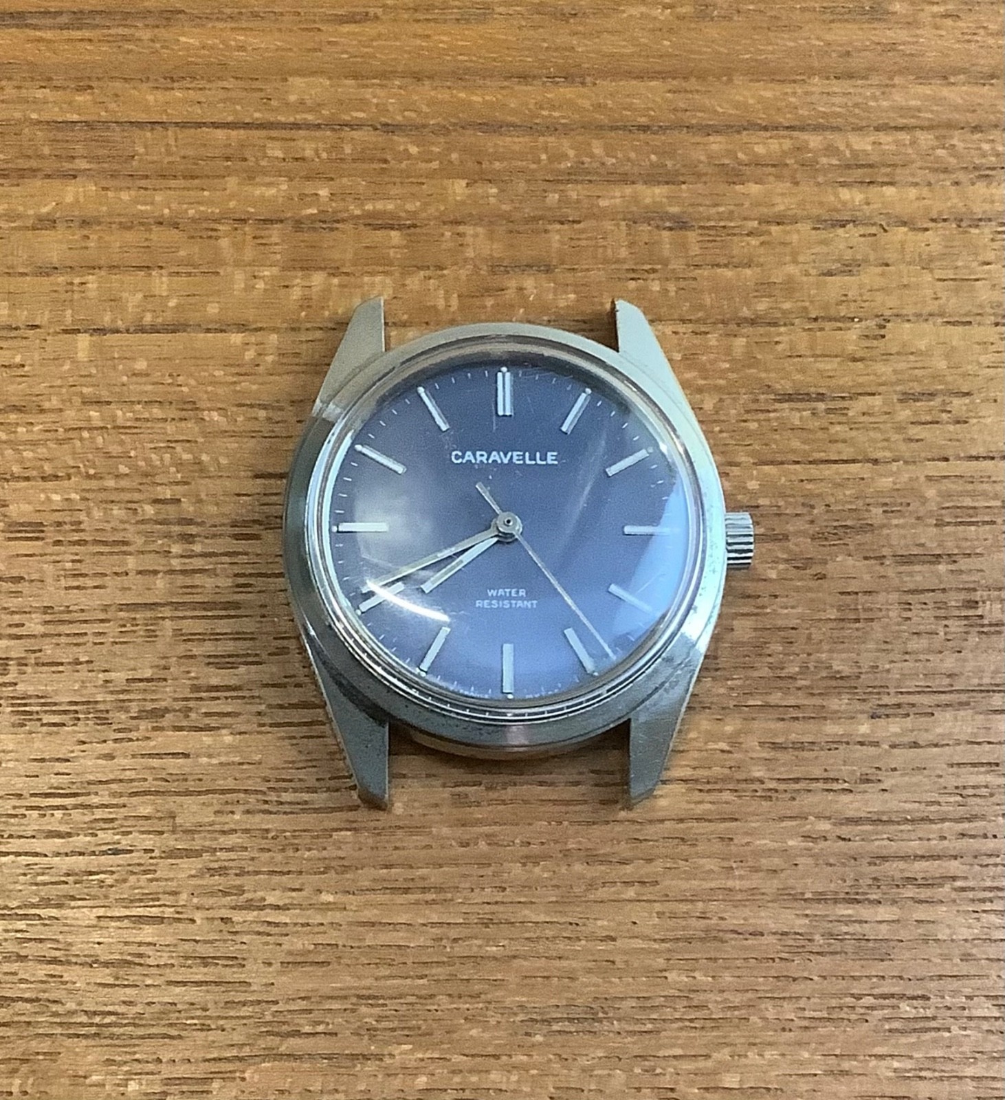 Bulova N8 Caravelle Royal Blue Dial Stainless Steel Men’s Watch Mechanical Movt.
