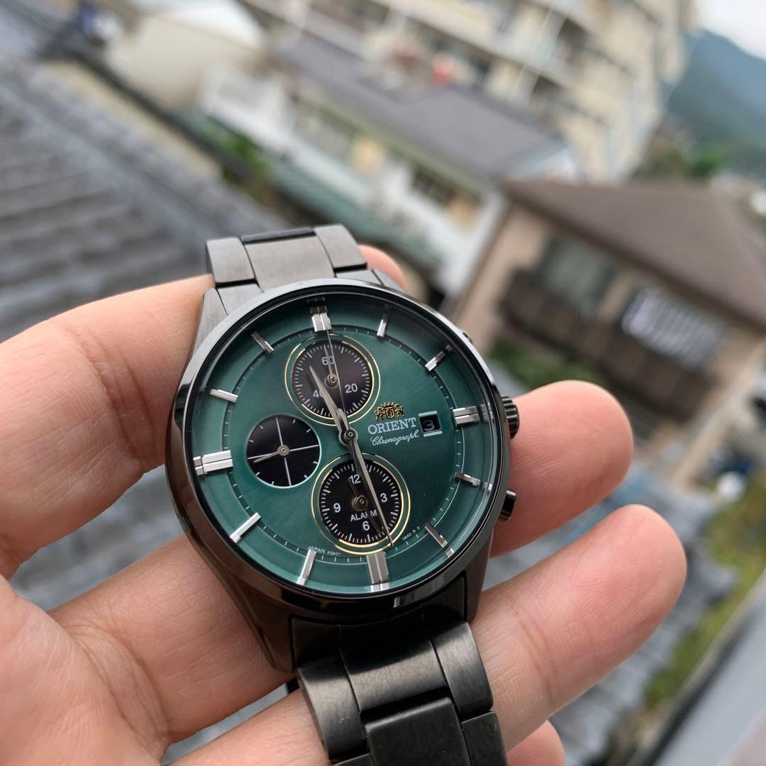 Orient Contemporary Solar Chronograph New