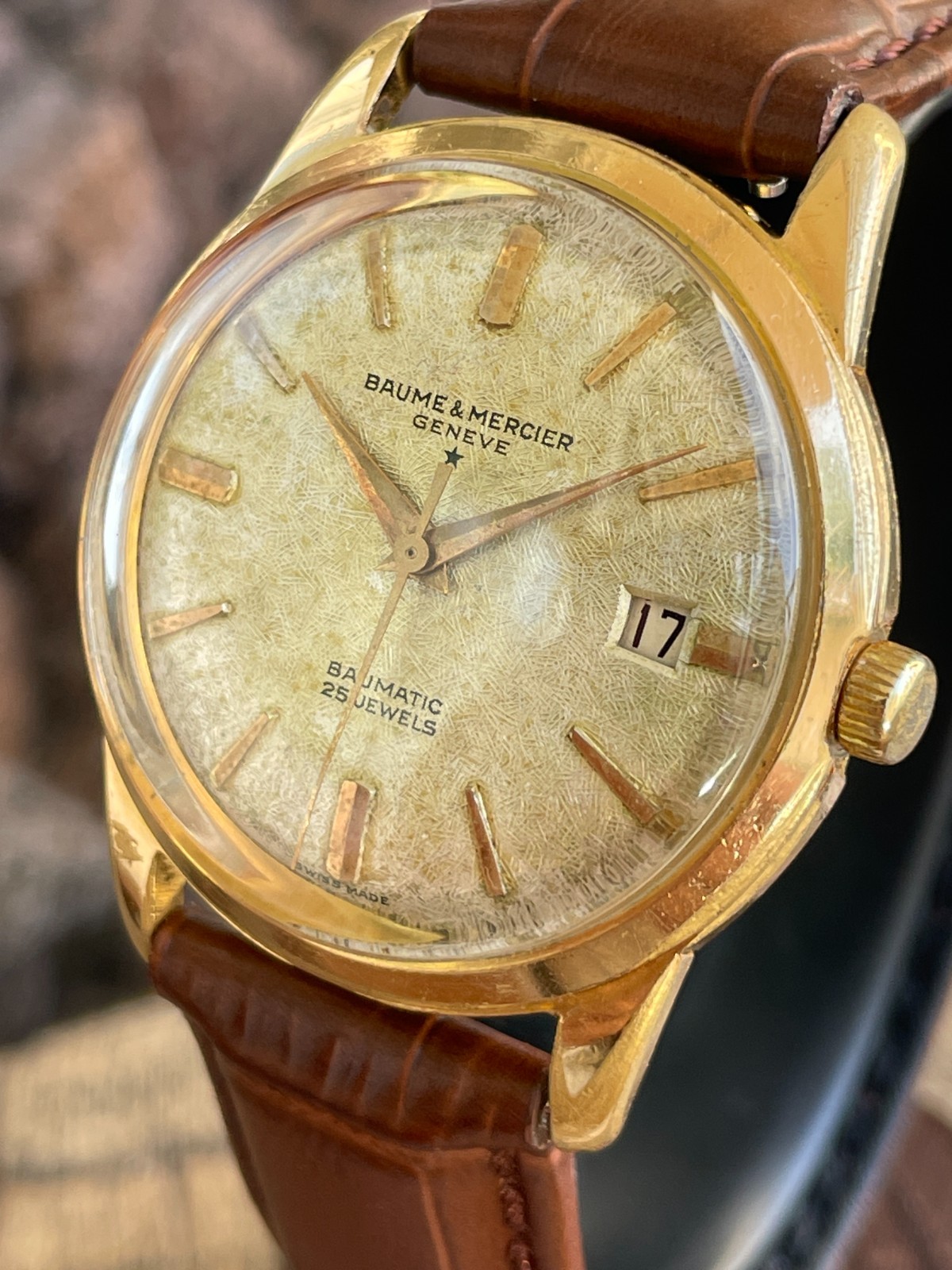 Vintage Baume & Mercier Geneve Baumatic Automatic Felsa 692 – Just Serviced!