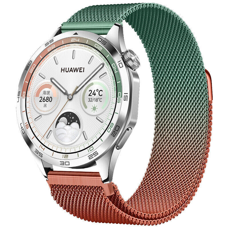 For Garmin Venu 3S/2S/Vivoactive 4S 3S/Forerunner 255S 265S Metal Strap Band