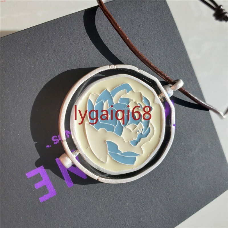 Official League of Legends Arcane Season 2 Jinx Pendant Necklace Gift Blue Rose