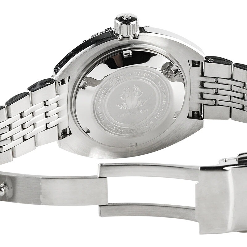 New TACTICAL FROG Sub 300T Homage NH35A 200M Diver Automatic Watch C3 43mm 316L