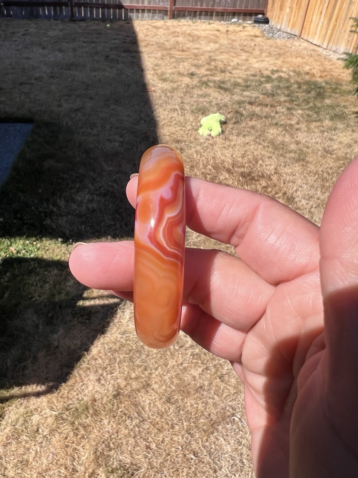 Carnelian Bangle – Inner Diameter 56mm – See pics for more details