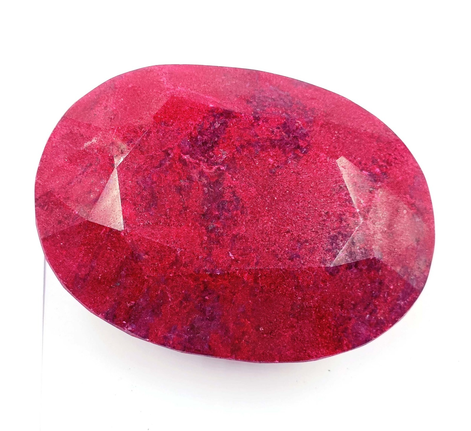 10000.00 Ct/2 Kg Natural Africa Red Ruby Oval Cut Certified Gemstone NMO