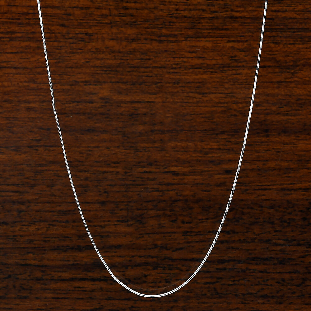 18 inch Snake Chain 925 Sterling Silver Jewelry 6114