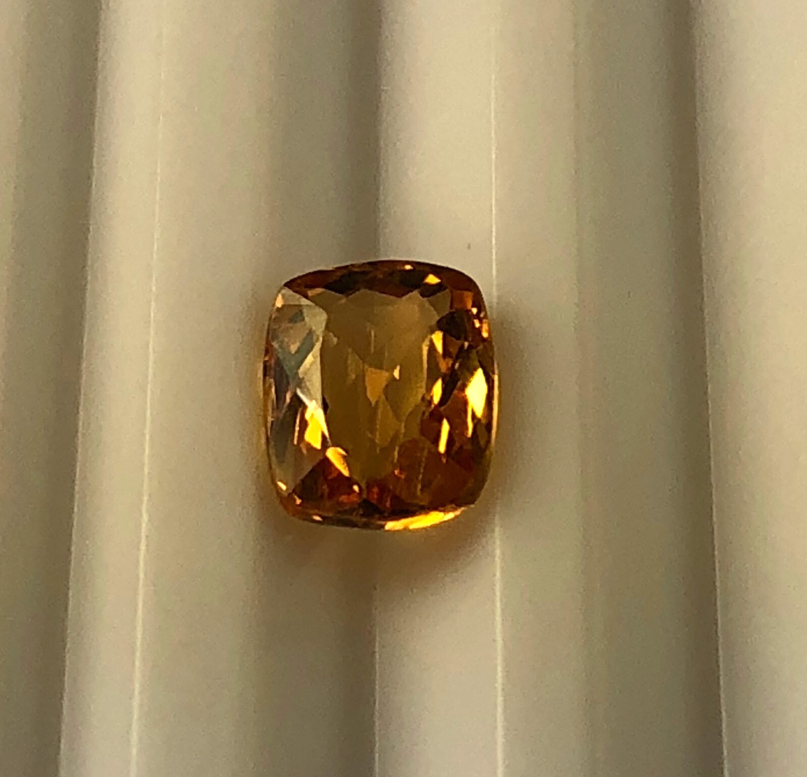 Brazilian Imperial Topaz 1.36 Ct. Clarity IF, Natural Rich Gold – I151
