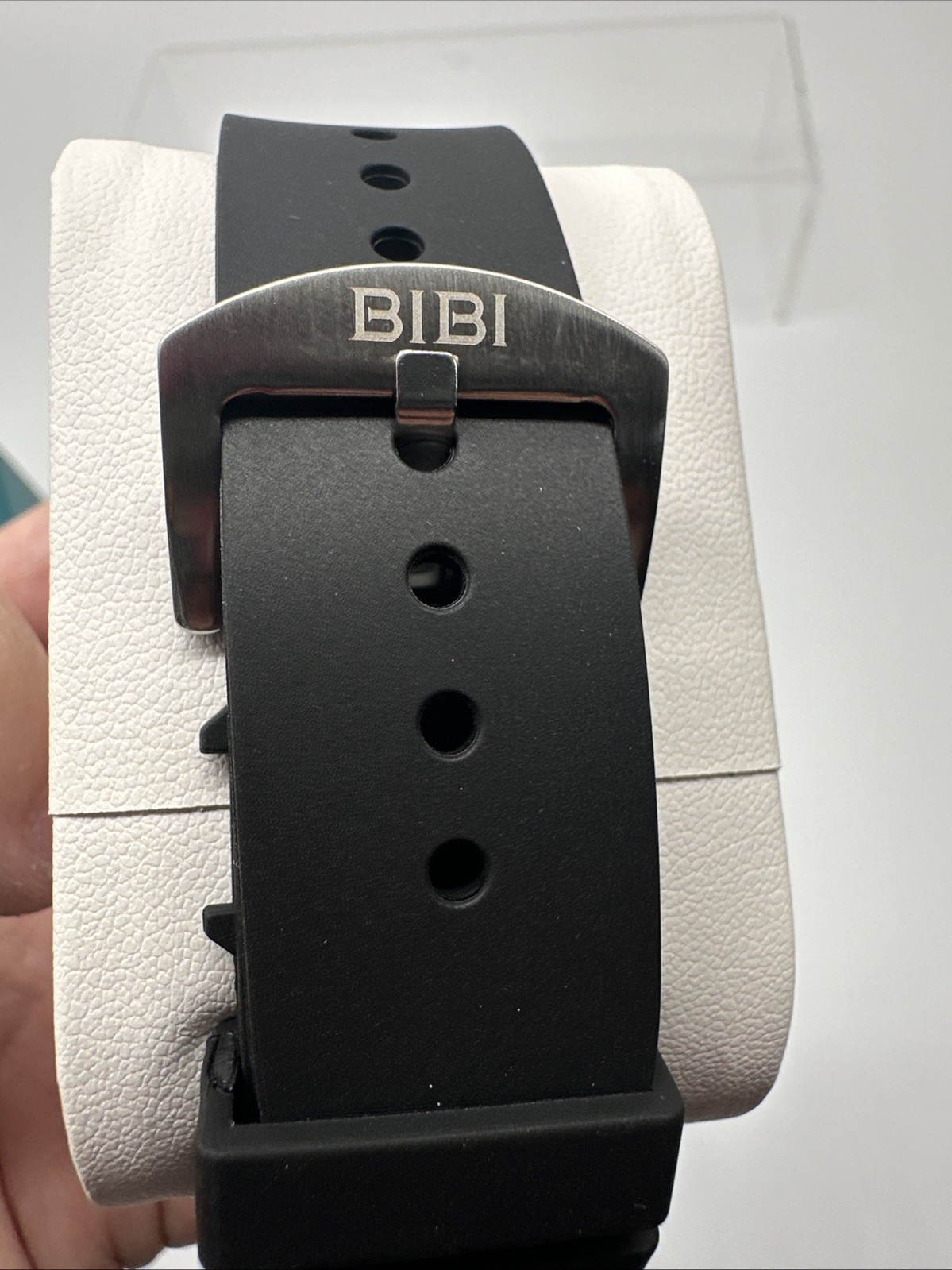 BIBI Skeleton Dial, Men’s Luxury Fashion Watch, Silicone Strap, 50MM, B0053