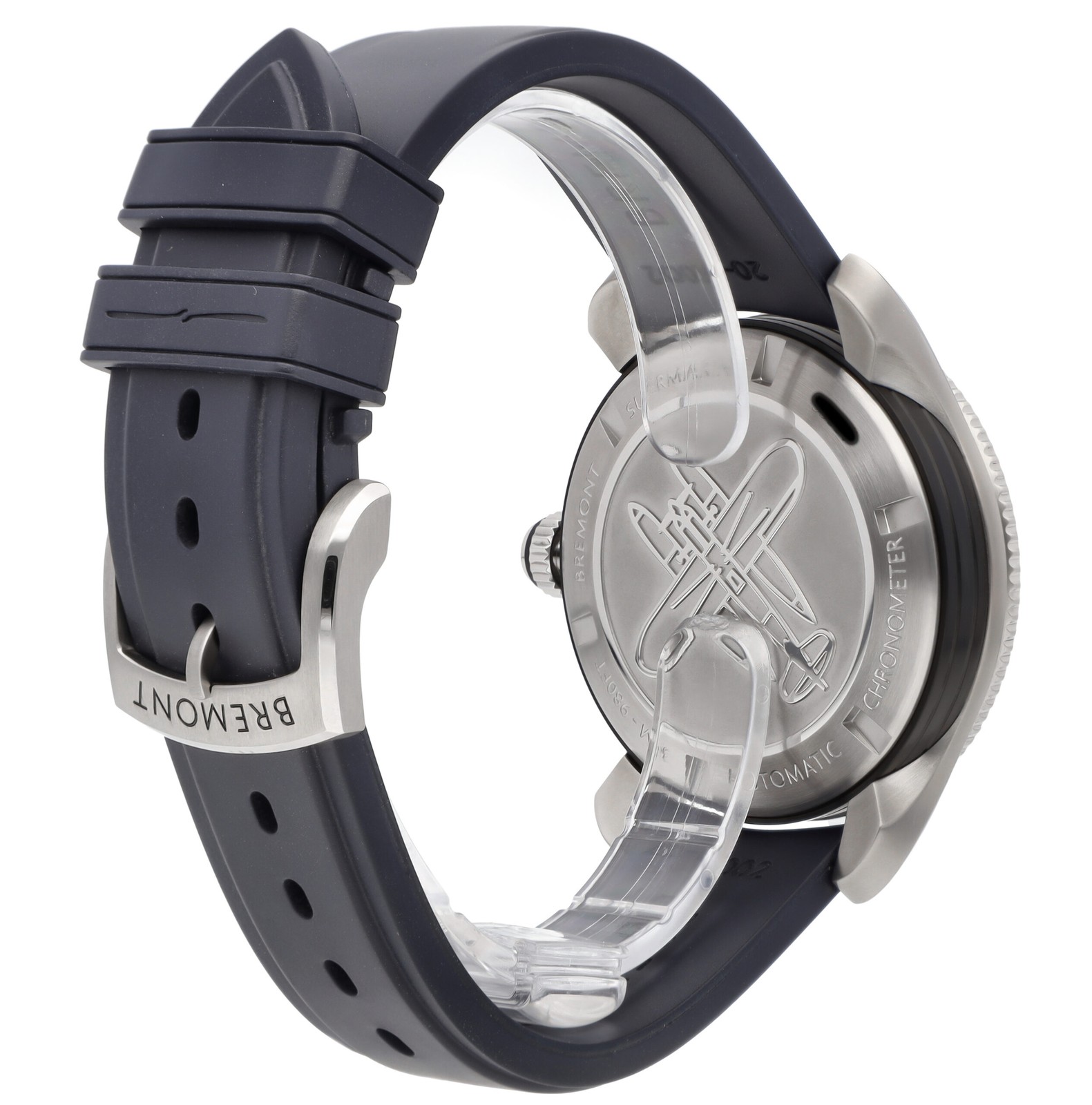 Bremont S300 White Dial 40mm Automatic Men’s Watch S300-WH-R-S