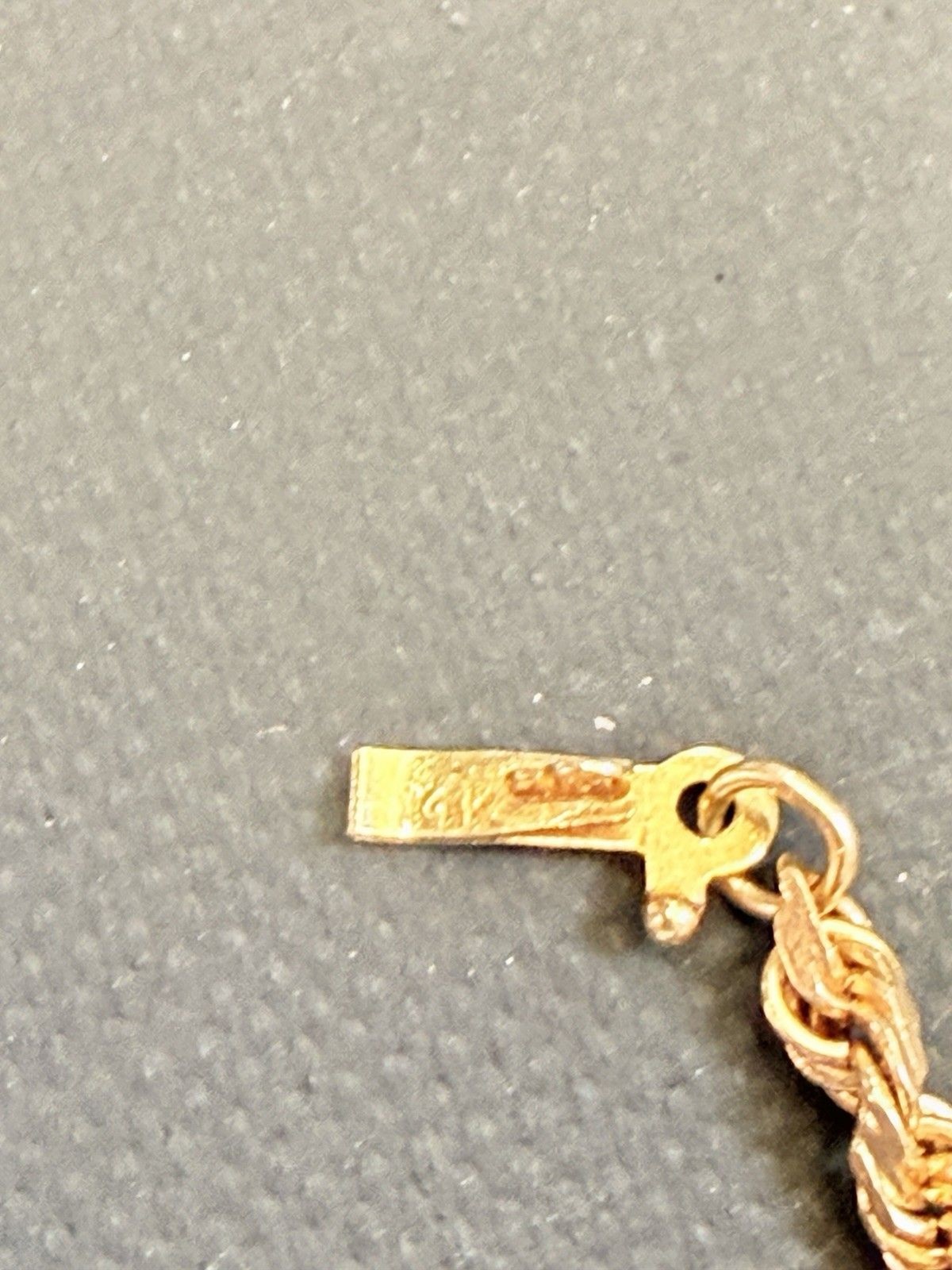 14k RCI Yellow Gold Chain Necklace Solid 24 Gram 30 Inch Barrel Clasp