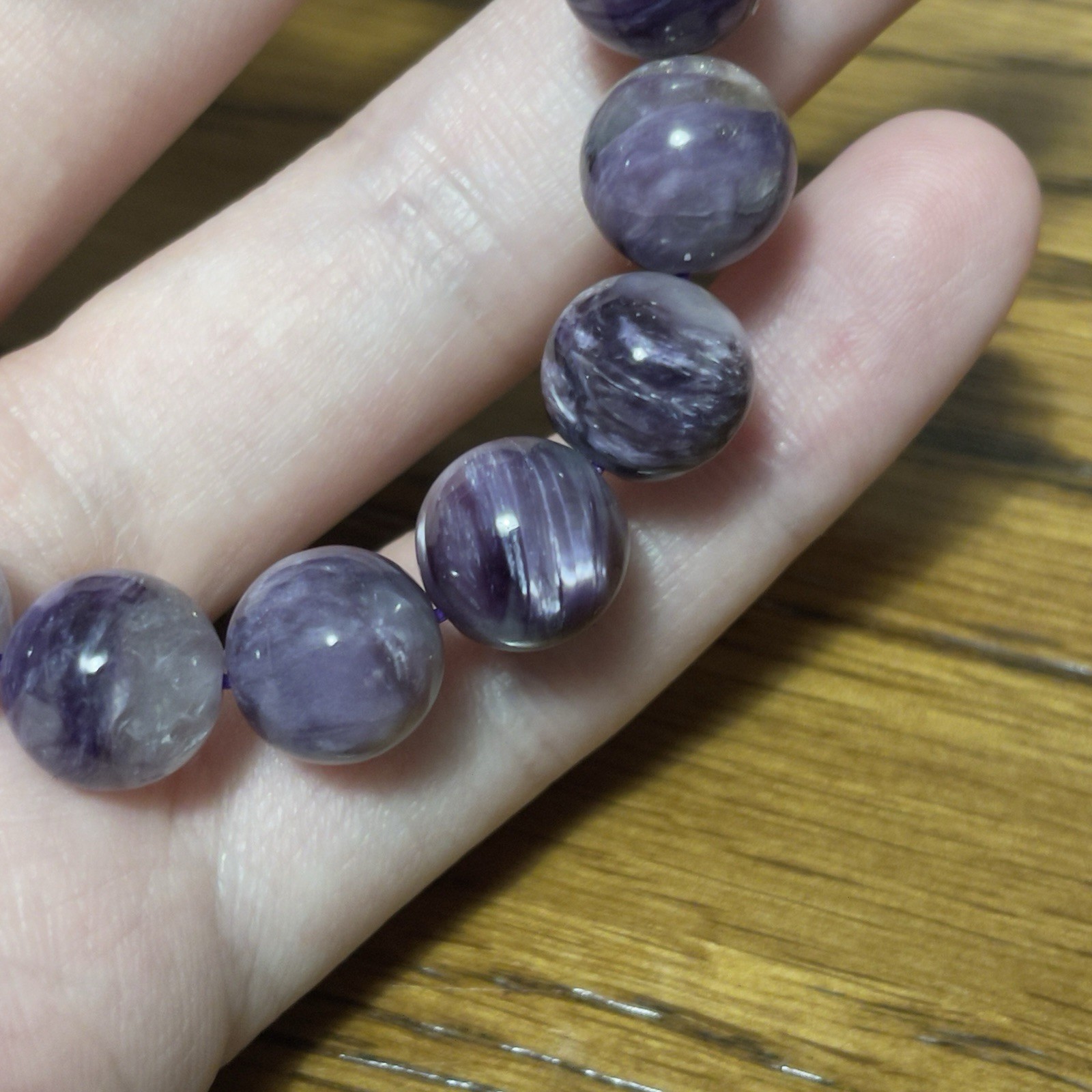 Natural Top Quality Russia Charoite Bracelet 10mm Free Shipping Women’s Jewelry