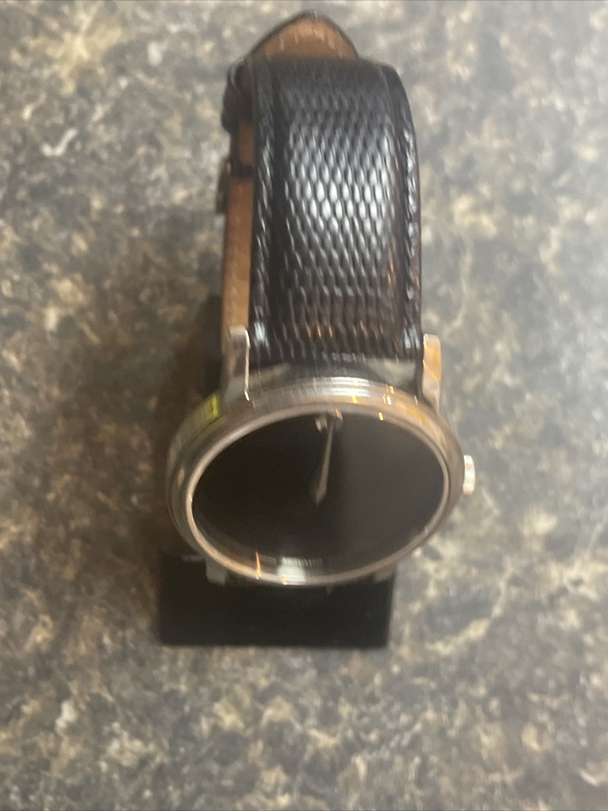 Movado Men’s Museum Black Dial Stainless Steel Watch Retail $695 -Great Deal
