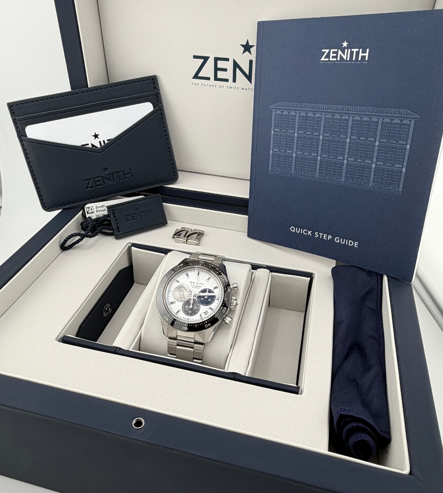 Zenith Chronomaster Sport El Primero 03.3100.3600/69.M3100 White Chronograph