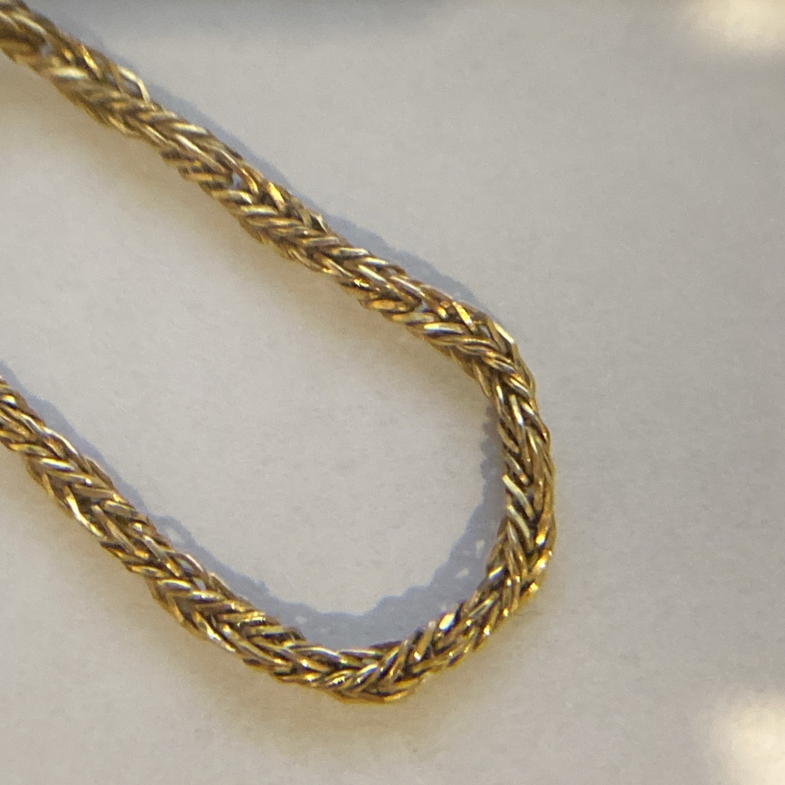 UnoAerre 375 Hallmarked 9ct Gold Italian Necklace Chain – Star 1 AR (ARezzo)