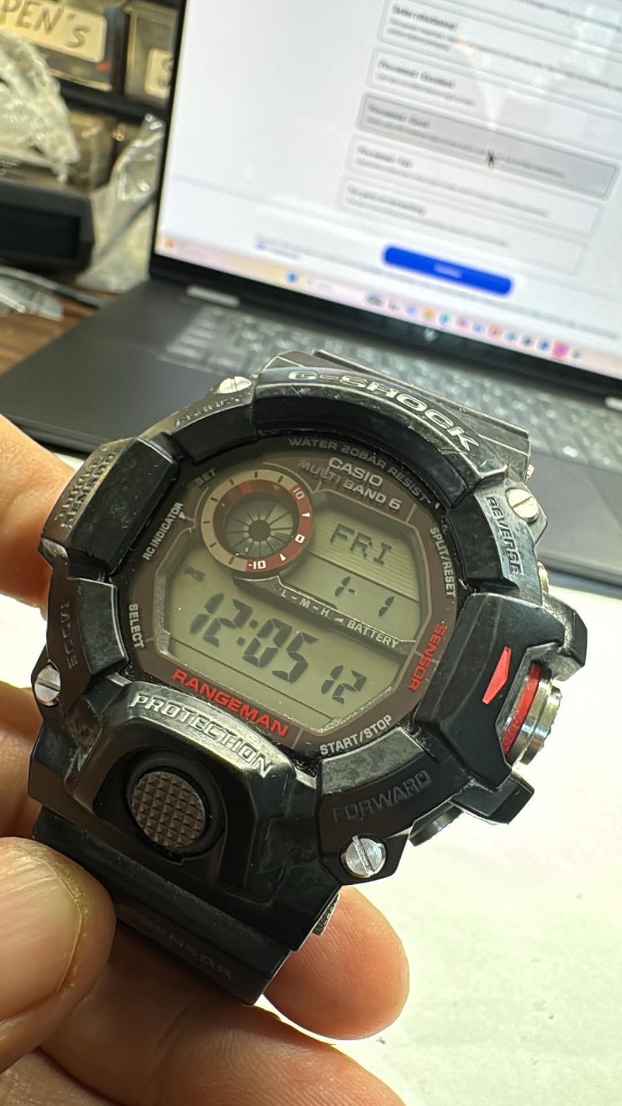 Casio G-Shock Rangeman GW9400 Men’s Watch A20 NEW BATT