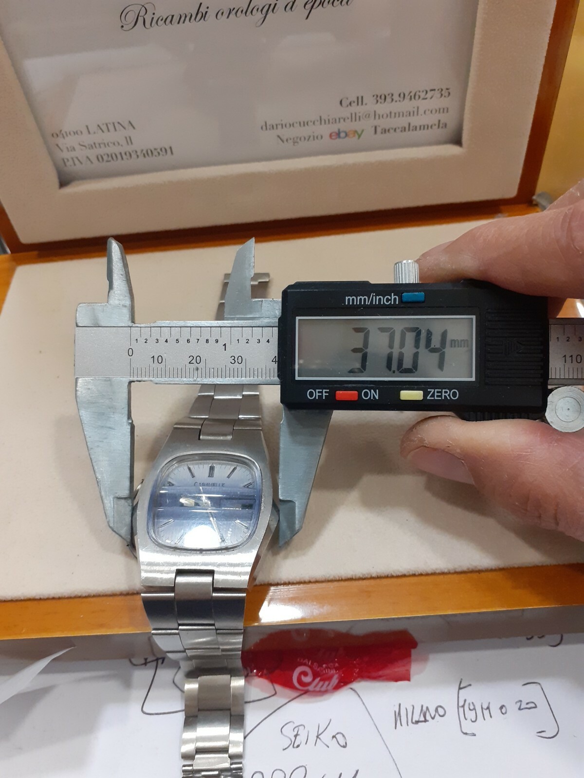 Orologio caravelle by bulova set O matic
