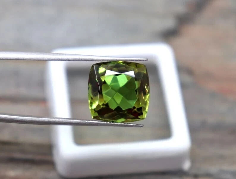 Natural Color Changing zultanite Cushion 10.23 Ct+ Loose AG Gemstone Certified