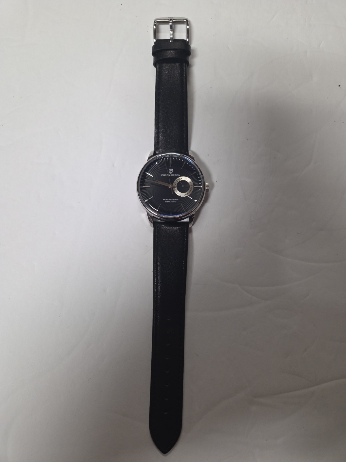 PAGANI DESIGN Men Business Quartz Analog Wrist Watch Leather PD1654