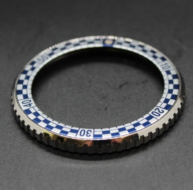 Blue Bezel insert Seiko Rally 6119-7170 6119-7173 Diver Sport diver 5