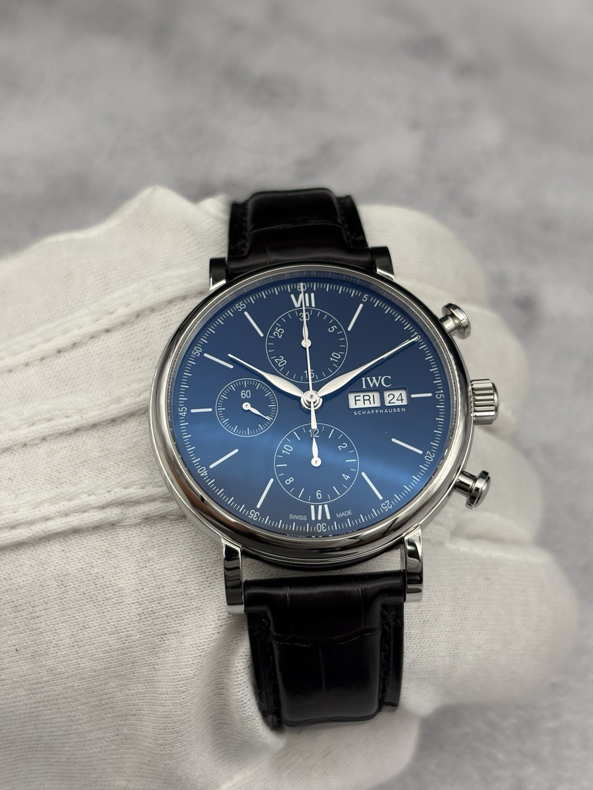 2019 IWC Portofino Chronograph 42mm Limited Edition 150 Years IW391023 Full Set