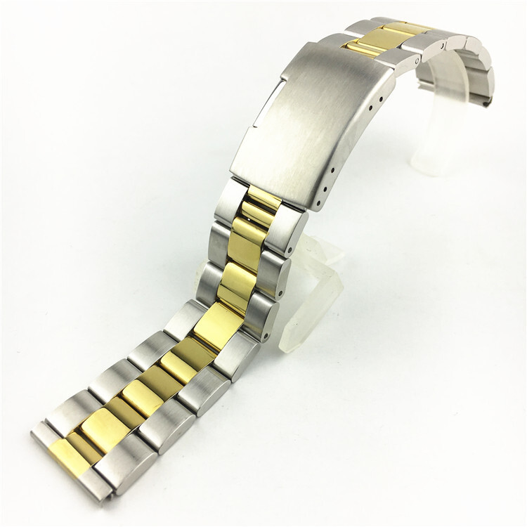 Metal Watch Accessories Stainless Steel Solid Watch Band 18 20 22 24 26 28 30mm