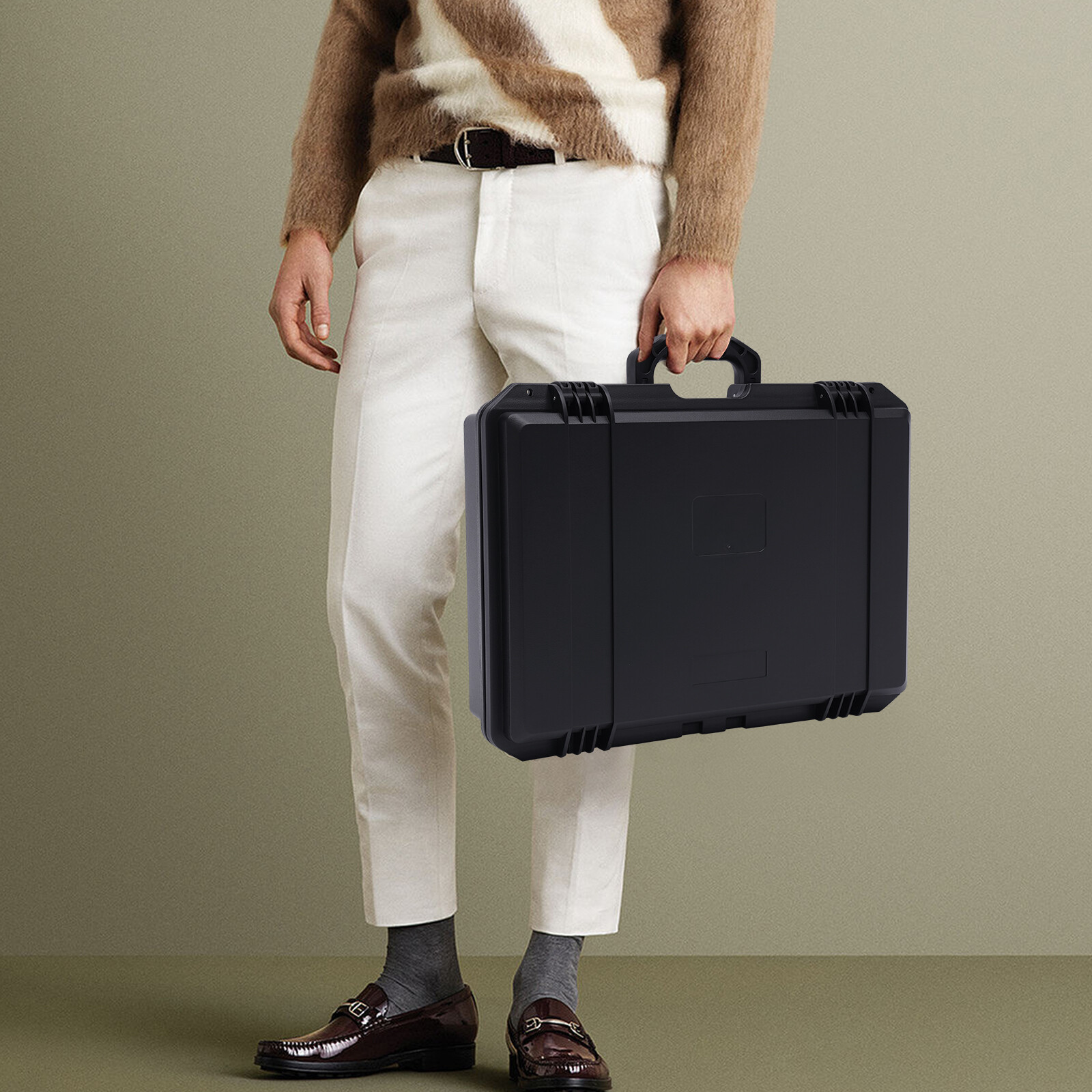 Watch Collectors Display Storage 12/15 Slots Briefcase Watch Storage Box Case