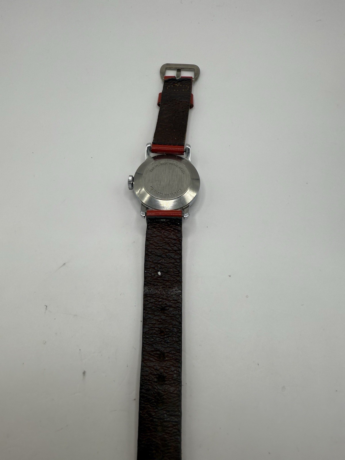 VINTAGE INGERSOLL MICKEY MOUSE CHILDREN/LADIES WATCH 24MM RUNNING OG BAND