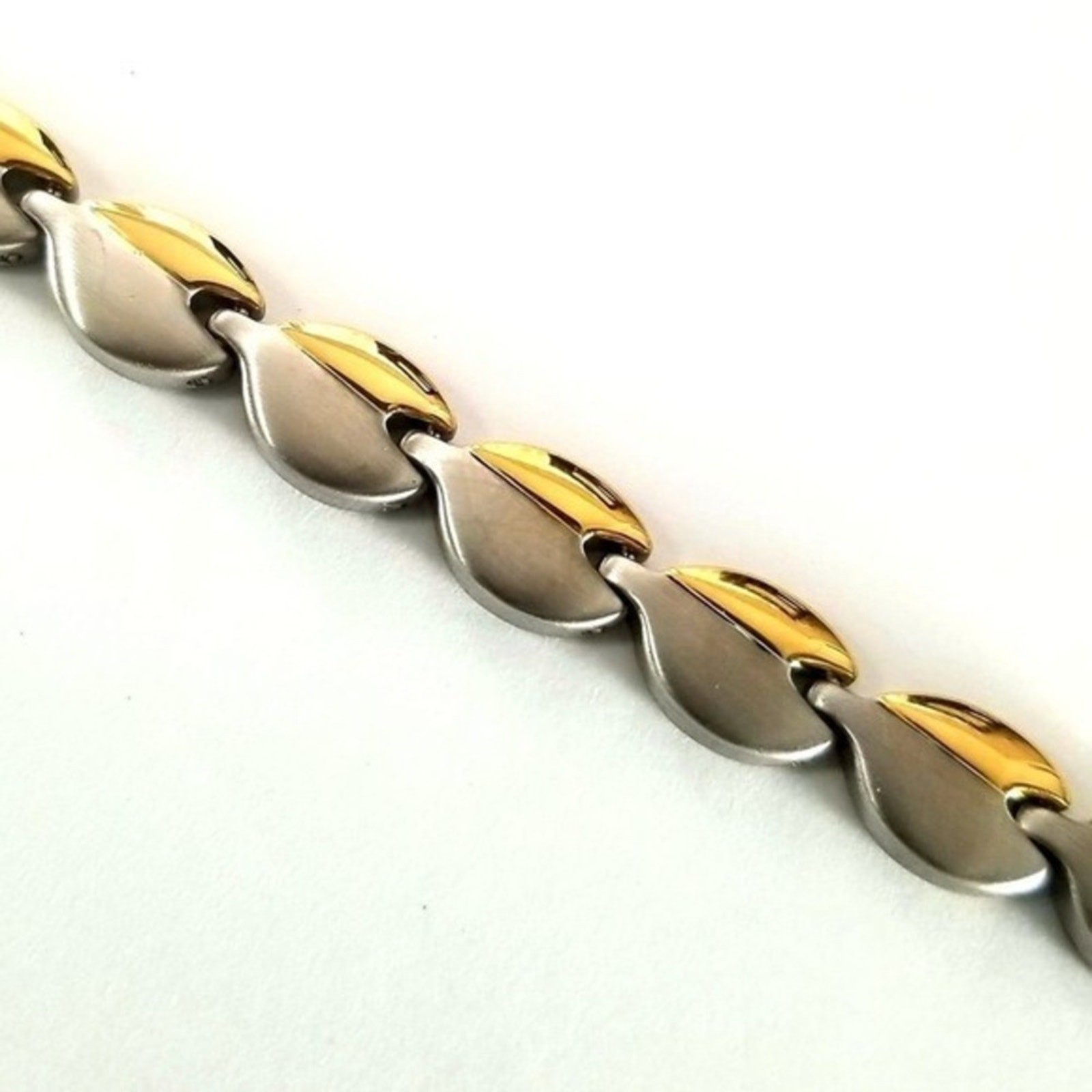 New stainless steel magnetic‎ bracelet 7.5 inches