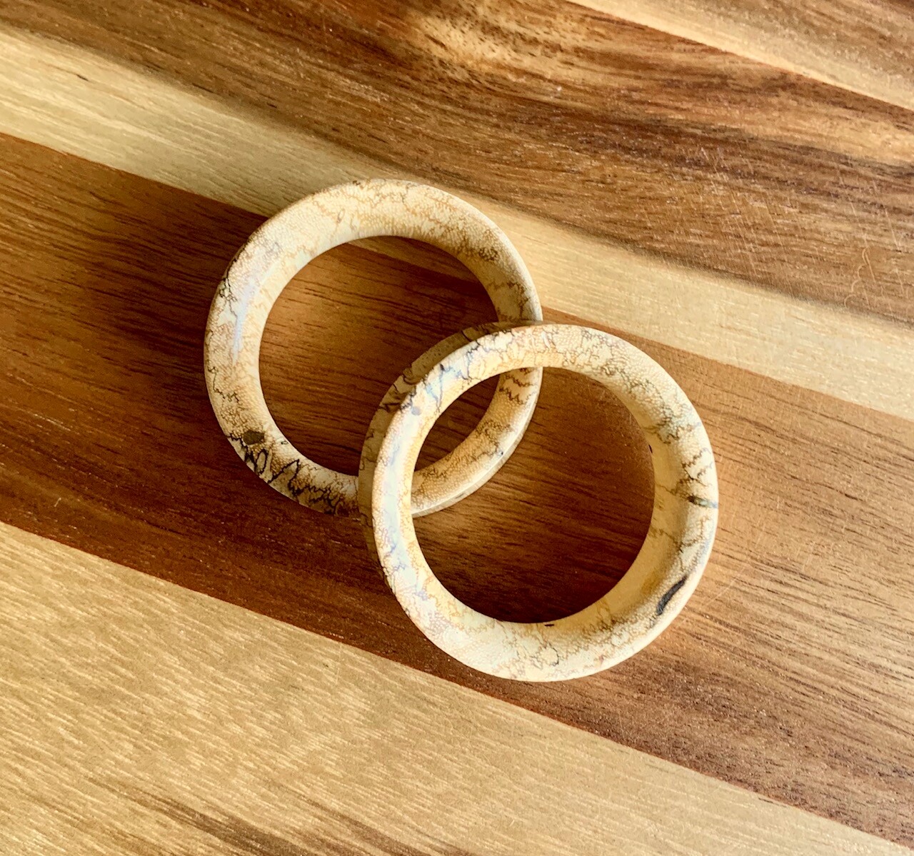 PAIR Tamarind Wood Tunnels Plugs Organic Gauges Earlets Body Jewelry