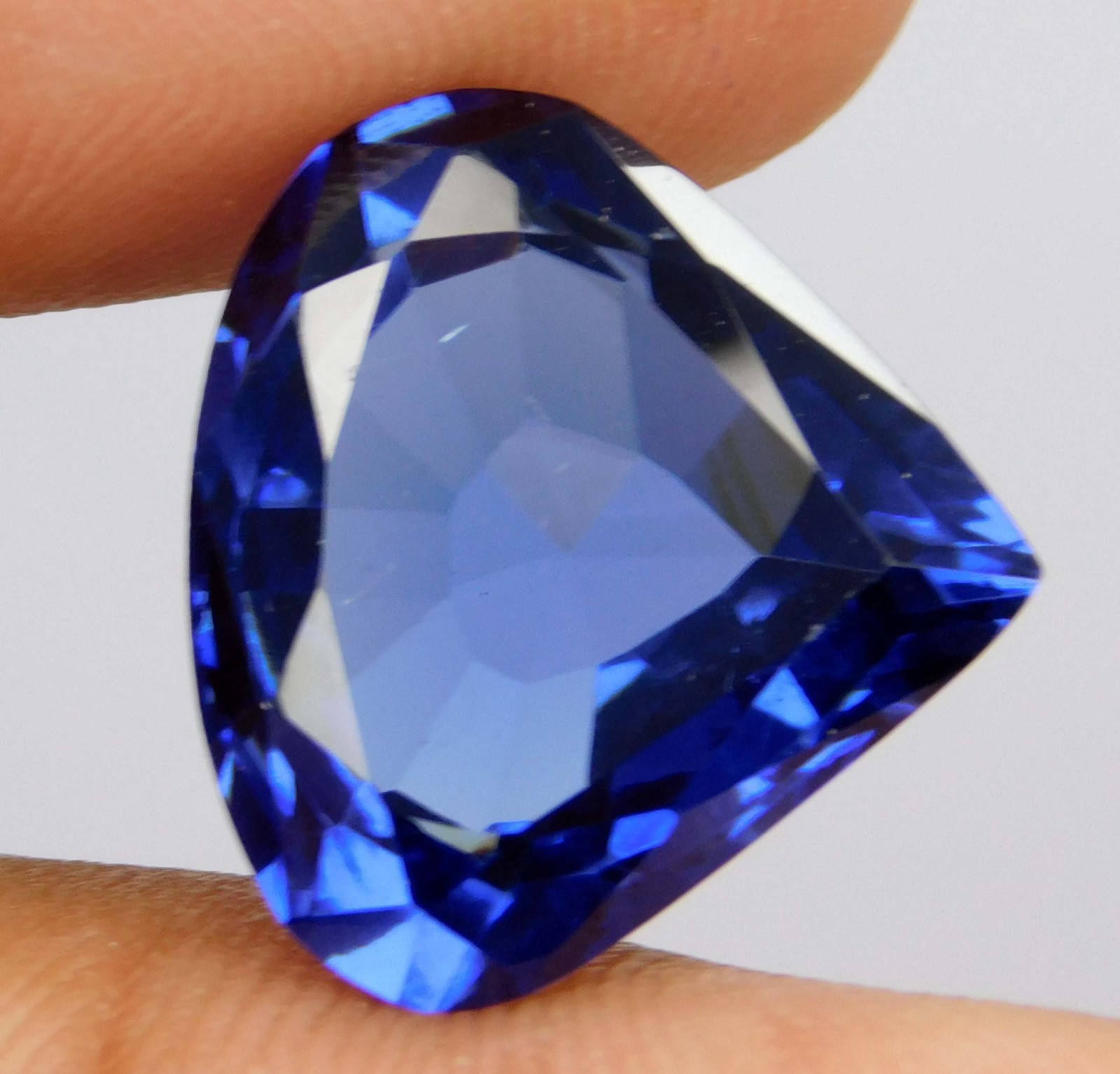 Top Quality 14.85 Ct Natural Blue Spinel – Pear Cut Certified Loose Gemstone